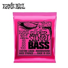 ERNIE BALL 2834 電貝斯弦 45-100 鎳纏繞 老鷹貝斯弦 美國製造, 1個