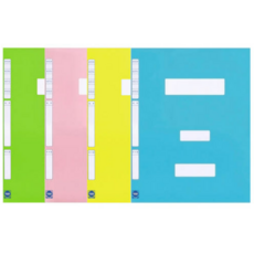 오피스존 OEM 정부화일 A4, GREEN, 30개