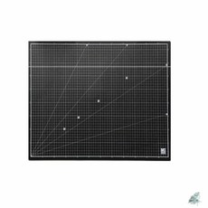 더캔토 칼라커팅매트 A2 블랙 620X450 책상매트