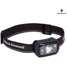 【山道具屋】Black Diamond ReVolt 350流明USB充電頭燈 輕量化設計 IPX4防水 多種照明模式, 1個, 灰黑