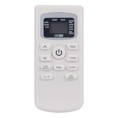 Econtrolly BPACT12WT 교체용 리모컨 핏 Black+Decker 에어컨 BPACT14HWT BPACT14WT BPACT08WT BPACT10WT BPACT12HW