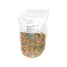 이데아푸드 레인보우 스프링클 300g 홈베이킹재료 쿠키 케이크토핑 디저트장식, 1개