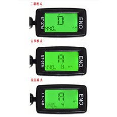 ENO ET-37M 調音器 校音器 二胡 琵琶 古箏 國樂器 三合一調音器 夾式調音器, 1個, 外盒包裝隨機出貨