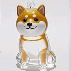 강아지 투명 반려동물 고양이수염함 유골 걸이 털 보관 메모리얼 테리어, 5  강아지 펜던트 - Shiba Inu