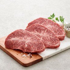 [작심밀도]농협안심한우 1++ 부채살200g / 냉장, 없음