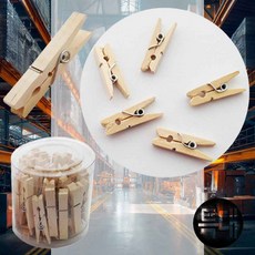 원목 나무집게 특대 인테리어소품 벽꾸미기 사진클립 포토집게 폴라로이드꽂이 메모홀더