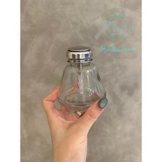 日式美甲按壓瓶 玻璃酒精分裝瓶, 1個