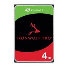씨게이트 IronWolf Pro 4TB NAS용 하드디스크 3.5인치 SATA