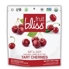 프루트 블리스 유기농 타르트 체리 4온스 Fruit Bliss Organic Tart Cherries 4 Ounce, 4 온스 (1팩), 타트 체리, 1개
