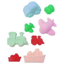 점토 모래놀이 몰드 4종세트 모양 모형 찍기 틀 자동차 배 비행기 기차 모형도구, 1개