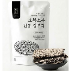 [무당저염] 하오마을 찹쌀 김부각 수제 명인 부각, 35g, 2개