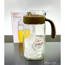 森活 舒彩玻璃油壺 820ml, 1個