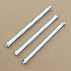 台灣熱銷 吊燈移位器 風扇移位吸頂燈具改位神器 轉彎器 拐彎器 底座餐吊燈配件, 白色 過線杆長20釐米1根 附鋸條/螺母