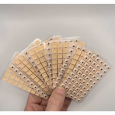이혈기석 귀지압패치 귀혈자리 귀마사지 이혈테라피 귀패치 600개, 귀지압패치 600개, 1세트