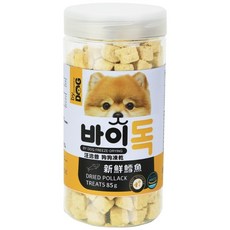 韓國 By Cat By Dog 汪洽普 犬貓適用 凍乾零食 鮭魚/鱈魚 85g 寵物零食, 1