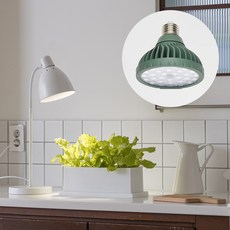 파미 식물등 생장 성장 램프 전구 조명 식물 LED _ 채소 파장, 주백색, 1개