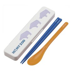 Skater 餐具組, 1個, 餐具盒+筷子+湯匙, 嗨我的joo