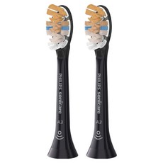 필립스코리아 A3 프리미엄 올인원 칫솔모 블랙, HX9092/91, 2개