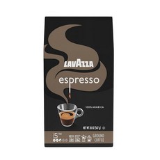 Lavazza 에스프레소 이탈리아노 그라운드 커피 20온스 100% 아라비카 이탈리아 글루텐 프리, 567g, 1개