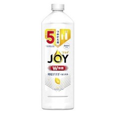 JOY W縮短沖洗時間+強力清潔洗碗精補充裝 檸檬味, 1個