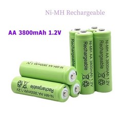 장난감 리모컨 충전식 Ni-MH 배터리 3800mAh AA 1.2V, [04] 8 PCS Battery, 04 8 PCS Battery