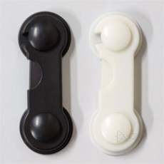 (랜덤)가벼운 안전잠금장치 무타공잠금장치 서랍걸고리