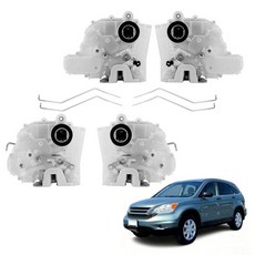 4개 문 잠금 장치 액추에이터 2007-2011 혼다 CR-V CRV EX EX-L LX SE 전후 걸쇠 조립 교체 72150-SWA-A01 72110-SWA-D01 72650