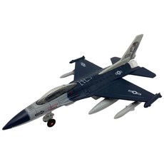 F16合金迴力戰鬥機模型 (附電池/展示盒包裝), 1個