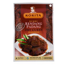 Kokita Bumbu Rendang Padang (드라이 카레 시즈닝) - 60 gr (4피스)