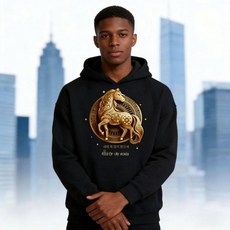 여자 남자 한복 스타일 후드티 중국 신년 의상