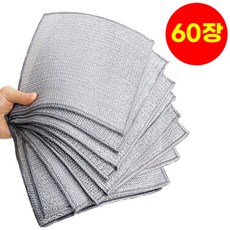 호아인터 노스크래치 찌든때 무흠집 수세미, 1세트, 60개입