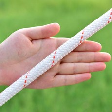 야외 두꺼운 선박 닻줄 등산 장비 보트 정박 다용도 밧줄, 16mm 50m