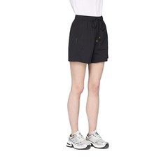 OB31385 女休閒彈性鬆緊A字短褲