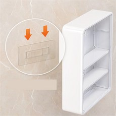 정성 피규어수납함 주얼리박스, 화이트 소
