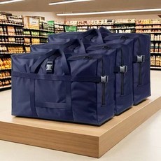 託運包 旅行袋 行李包 搬家袋 收納袋 加厚防水 牛津布, 1個, 藍寶石色