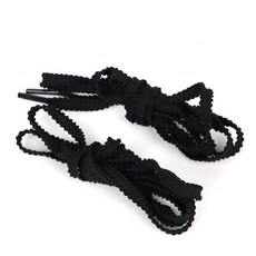 불꽃마켓 안풀리는 런닝화 톱니끈 블랙 120cm 운동화끈 런닝화신발끈