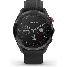 가민 어프로치 S62 스마트워치 골프 블랙 GPS 1.3인치 취미 동호회 캐디 패션 골퍼, Black, Watch only, 1개