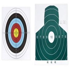 온나무 종이 양궁 과녁판 10p 양궁표적지, 40풀링
