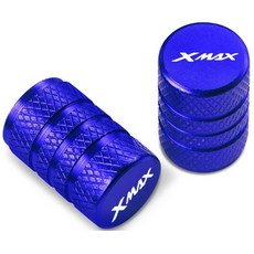 알테쉬 XMAX300 알루미늄 타이어 밸브캡 전년식 호환, 1세트, 블루