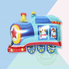 위드룸 기차 은박풍선 대형 미니자동차풍선