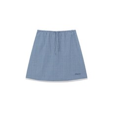 매장정품 글로니 GLOWNY G CLASSIC LACE-UP MIDI SKIRT (BLUE) GC26SUSK0010BL 750943