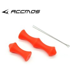 양궁 ACCMOS 양궁 가드 보우스트링 핑거 세이버 탭 화살표 실리콘 릴리스 활 액세서리, 01 L  Red, 1개