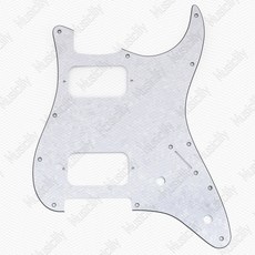 기타 부품 클래식 시리즈 72 픽가드 험버커 스크래치 픽업 텔레 터 범위의 넓은 씬 플레이트, 6 1 커브드롭, 4단 화이트펄-2개 노브홀