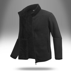 Lucci 襯裡蟒蛇毛抓絨拉鍊套頭衫