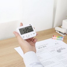 학생 무소음 플래시 진동알람 스터디 타이머 flash 무음타이머 플래시알람 진동타이머, 1개