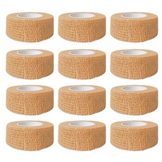 미짱 자가점착 탄력 밴드 테이프, 12개