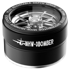 쓰리바머 위 시리즈 무단계 조절형 커피 템퍼 58.35mm, 1개, 블랙 1개, 블랙