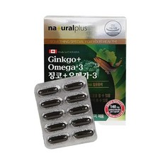 내츄럴플러스 징코플러스 오메가3 1200g, 1.2kg
