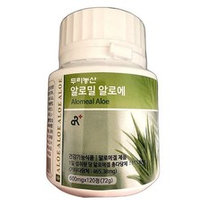 자연 발효 알로에 영양제 소화 건강 유지 순수 원료 알로에정 120정 2개