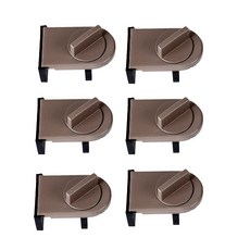 ETN窗戶固定旋鈕安心鎖 6入, 1組